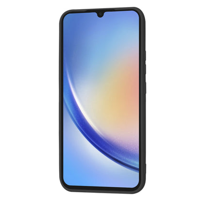 Husa de protectie Techsuit SoftFlex compatibila cu Samsung Galaxy A34 5G, acoperire spate, negru