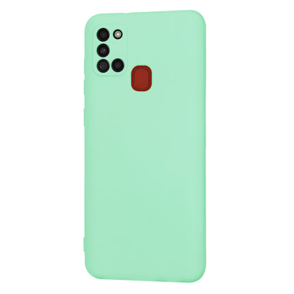 Husa de protectie Techsuit SoftFlex compatibila cu Samsung Galaxy A21s, acoperire spate, verde menta