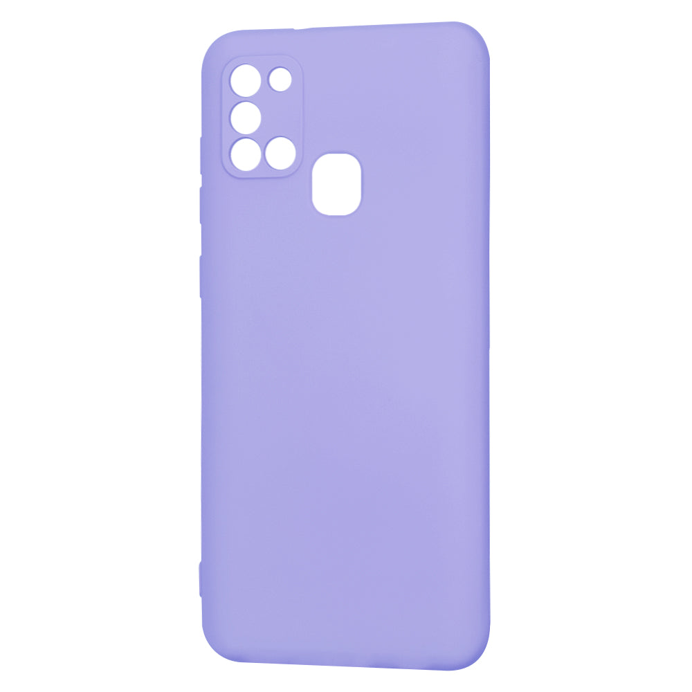 Husa de protectie Techsuit SoftFlex compatibila cu Samsung Galaxy A21s, acoperire spate, violet