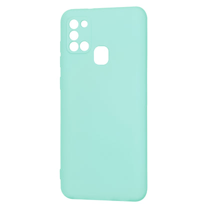 Husa de protectie Techsuit SoftFlex compatibila cu Samsung Galaxy A21s, acoperire spate, albastru deschis