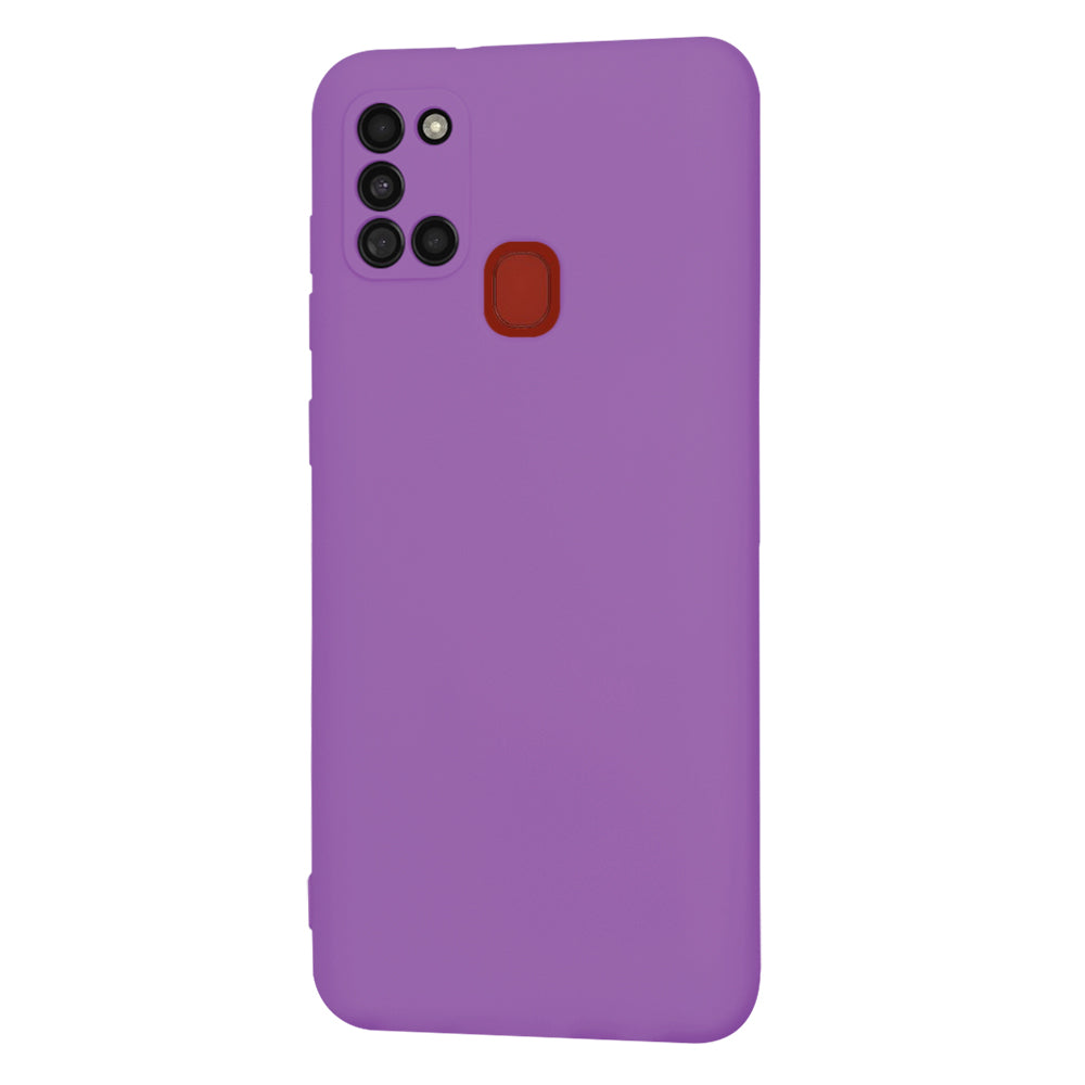 Husa de protectie Techsuit SoftFlex compatibila cu Samsung Galaxy A21s, acoperire spate, mov