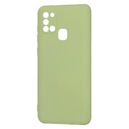 Husa de protectie Techsuit SoftFlex compatibila cu Samsung Galaxy A21s, acoperire spate, verde kaki