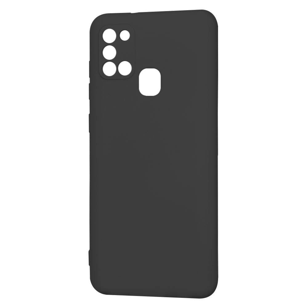 Husa de protectie Techsuit SoftFlex compatibila cu Samsung Galaxy A21s, acoperire spate, negru