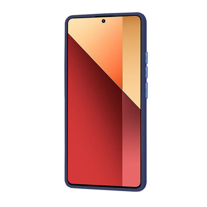 Husa de protectie Techsuit HaloFrost Series compatibila cu Xiaomi Redmi Note 13 Pro 4G, acoperire spate, albastru inchis