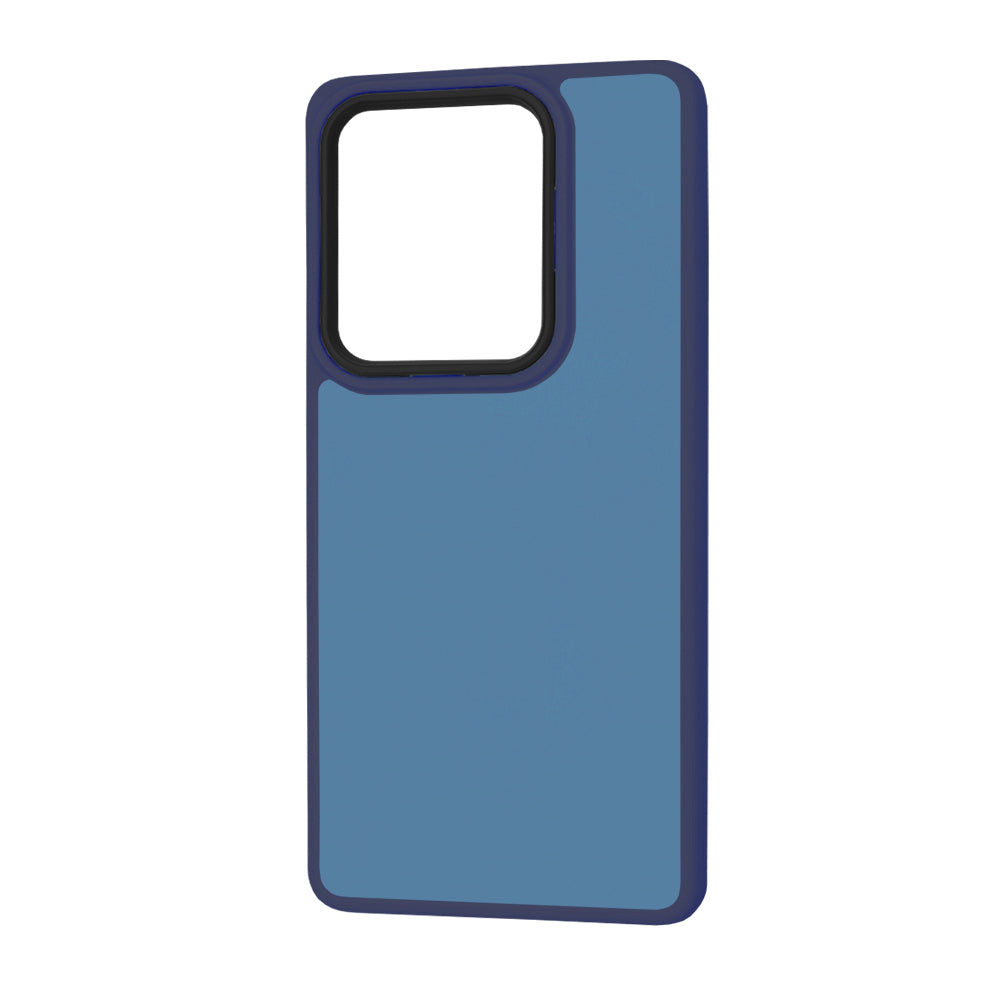 Husa de protectie Techsuit HaloFrost Series compatibila cu Xiaomi Redmi Note 13 Pro 4G, acoperire spate, albastru inchis