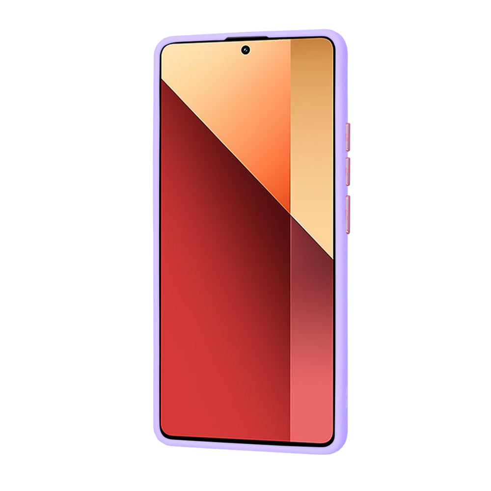 Husa de protectie Techsuit HaloFrost Series compatibila cu Xiaomi Redmi Poco M6 Pro 4G , acoperire spate, mov deschis