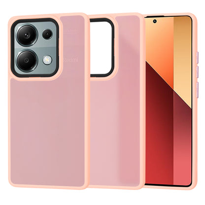 Husa de protectie Techsuit HaloFrost Series compatibila cu Xiaomi Redmi Poco M6 Pro 4G , acoperire spate, roz