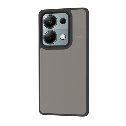 Husa de protectie Techsuit HaloFrost Series compatibila cu Xiaomi Redmi Note 13 Pro 4G , acoperire spate, negru