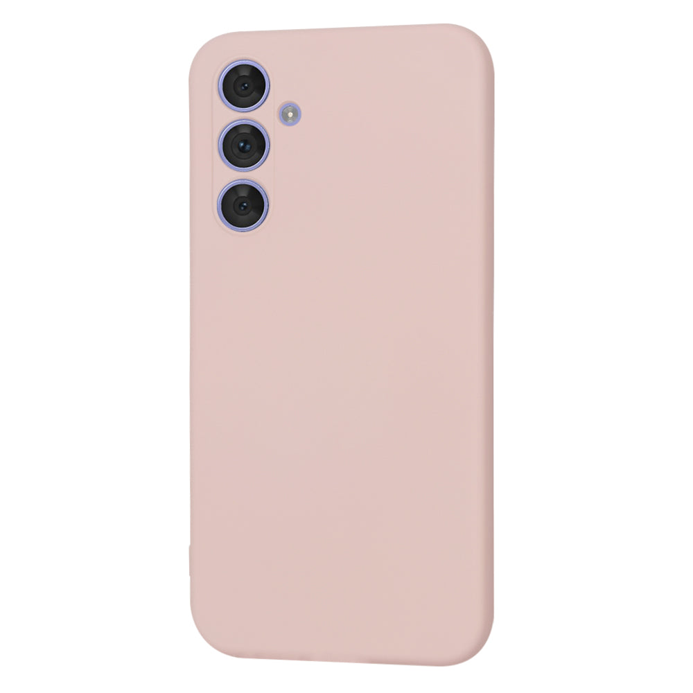 Husa de protectie Techsuit SoftFlex compatibila cu Samsung Galaxy A54, acoperire spate, roz pudra