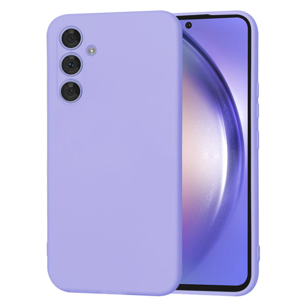 Husa de protectie Techsuit SoftFlex compatibila cu Samsung Galaxy A54, acoperire spate, violet