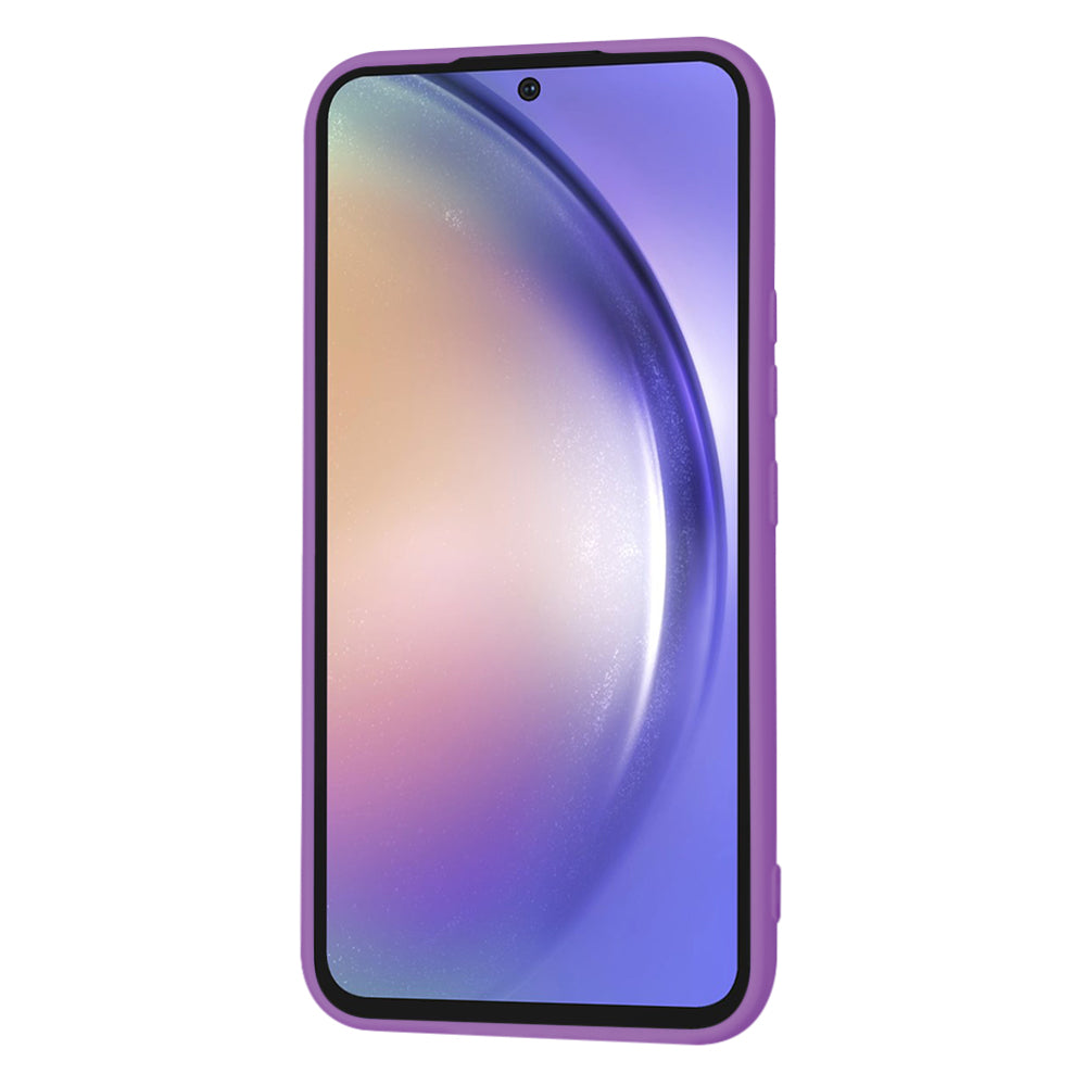 Husa de protectie Techsuit SoftFlex compatibila cu Samsung Galaxy A54, acoperire spate, mov