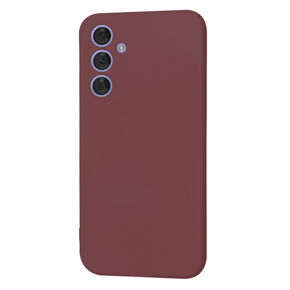 Husa de protectie Techsuit SoftFlex compatibila cu Samsung Galaxy A54, acoperire spate, visiniu