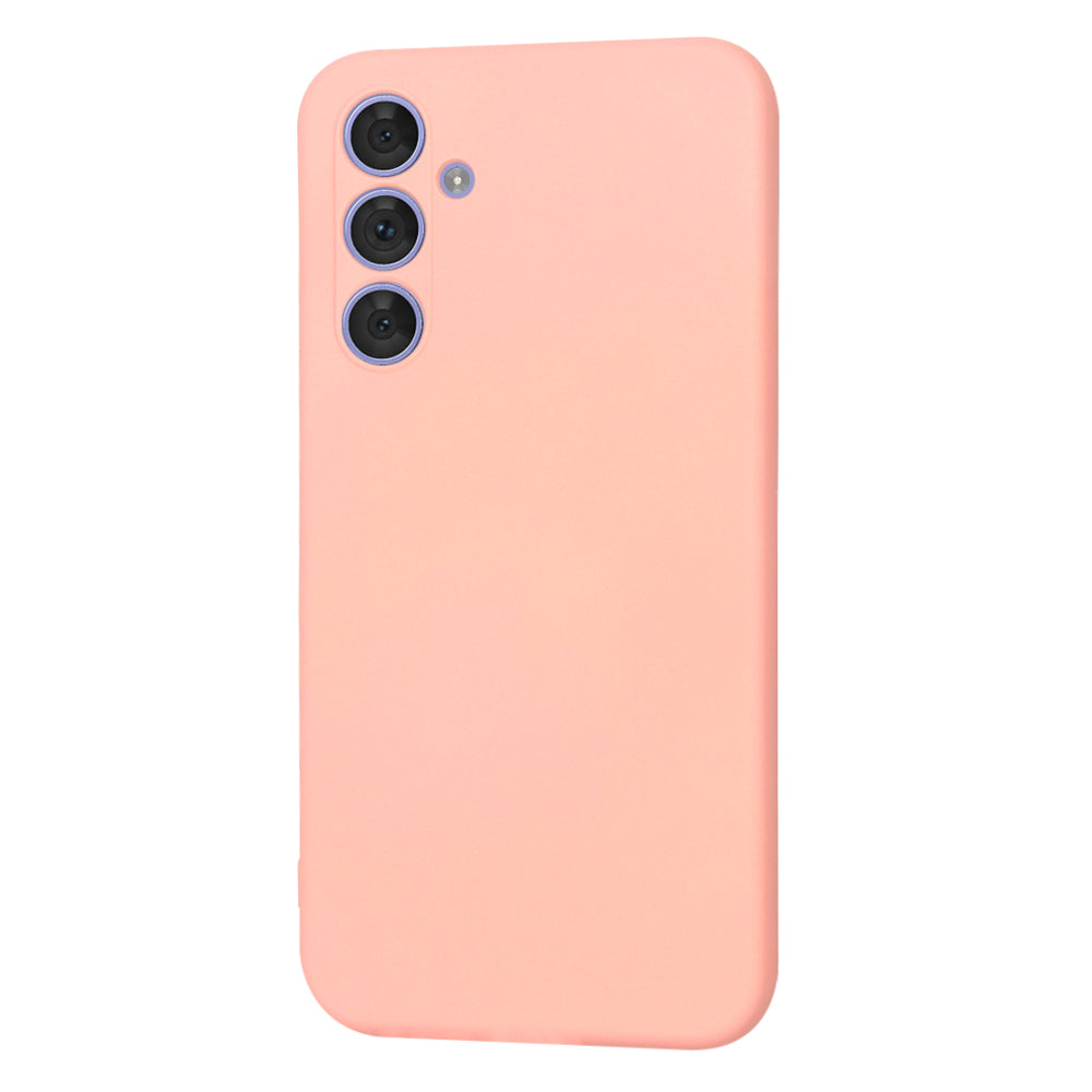 Husa de protectie Techsuit SoftFlex compatibila cu Samsung Galaxy A54, acoperire spate, roz deschis