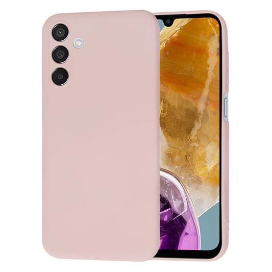 Husa de protectie Techsuit SoftFlex compatibila cu Samsung Galaxy M15, acoperire spate, roz pudra