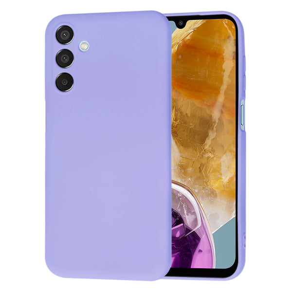 Husa de protectie Techsuit SoftFlex compatibila cu Samsung Galaxy M15, acoperire spate, violet