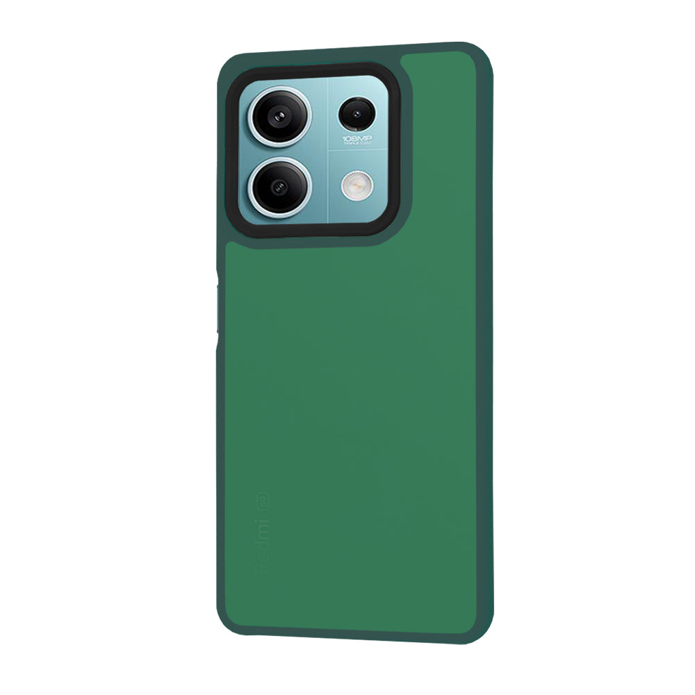 Husa de protectie Techsuit HaloFrost Series compatibila cu Xiaomi Redmi Note 13 5G , acoperire spate, verde inchis