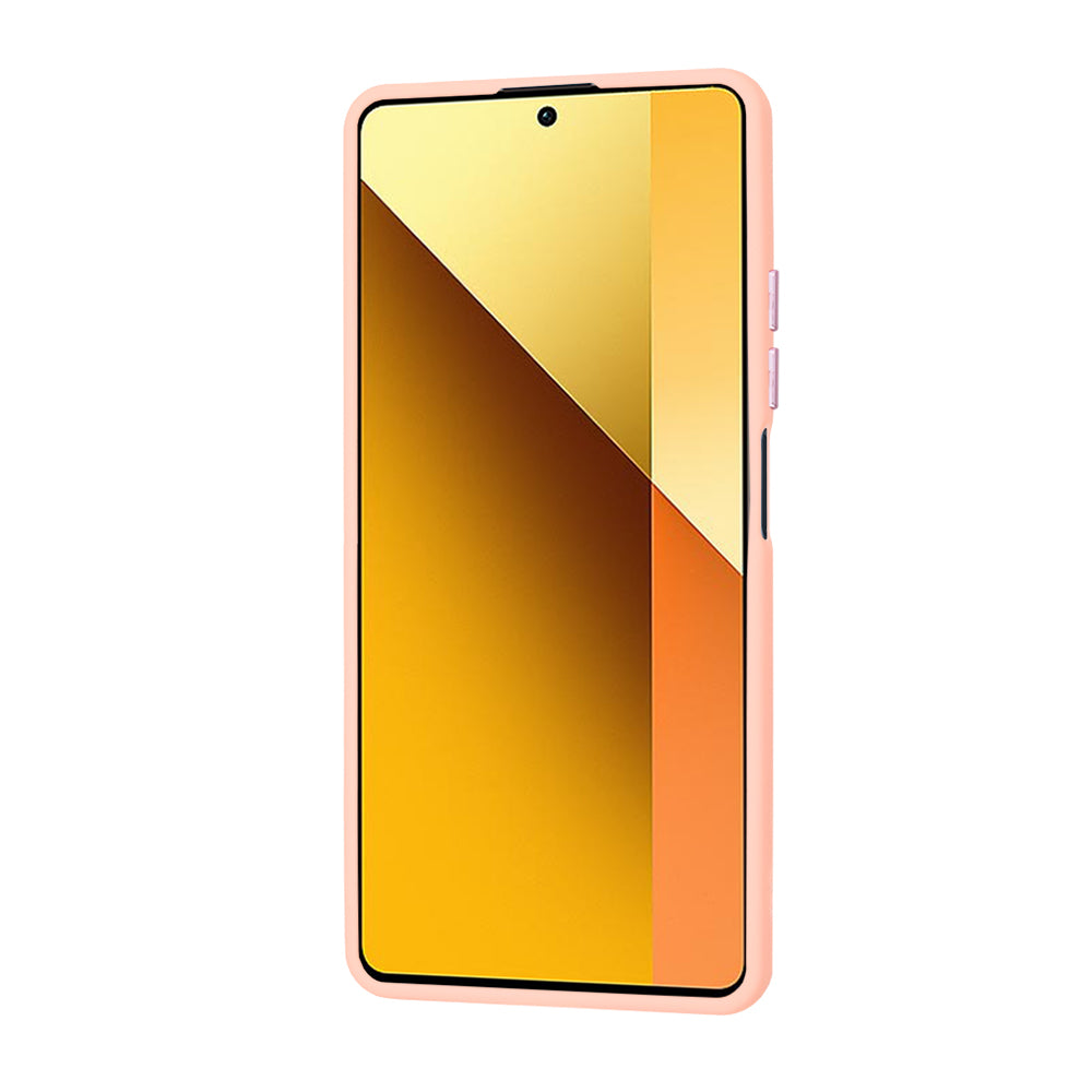 Husa de protectie Techsuit HaloFrost Series compatibila cu Xiaomi Redmi Note 13 5G , acoperire spate, roz