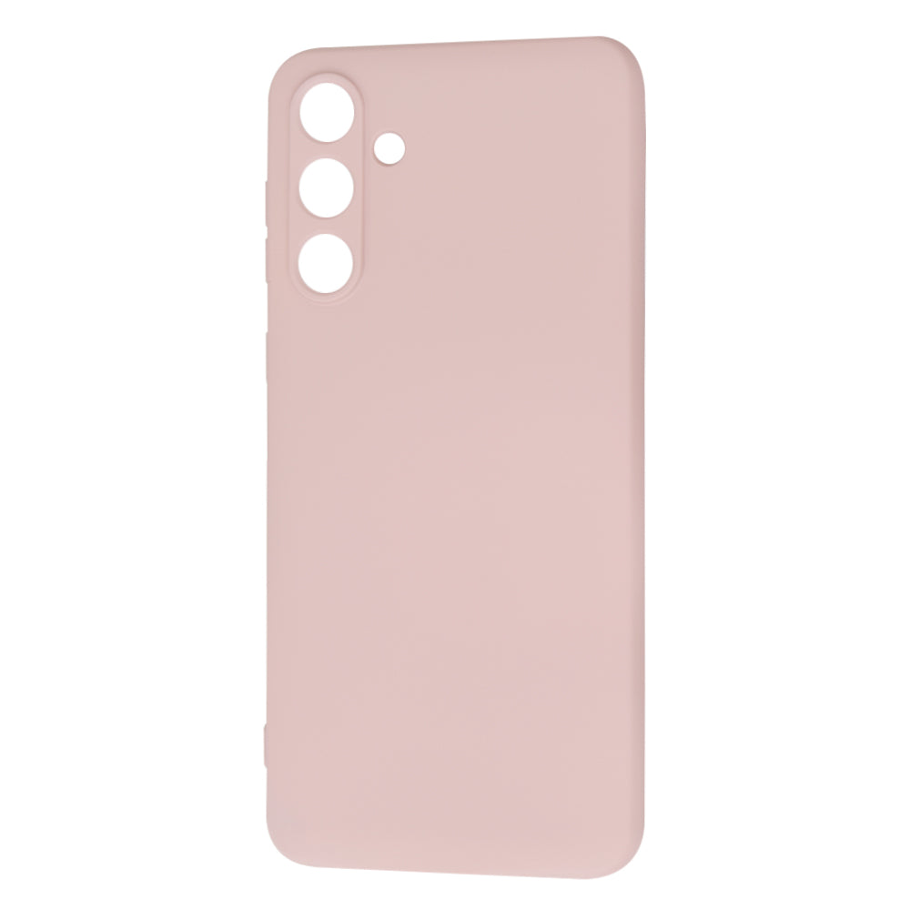 Husa de protectie Techsuit SoftFlex compatibila cu Samsung Galaxy M55, acoperire spate, roz pudra