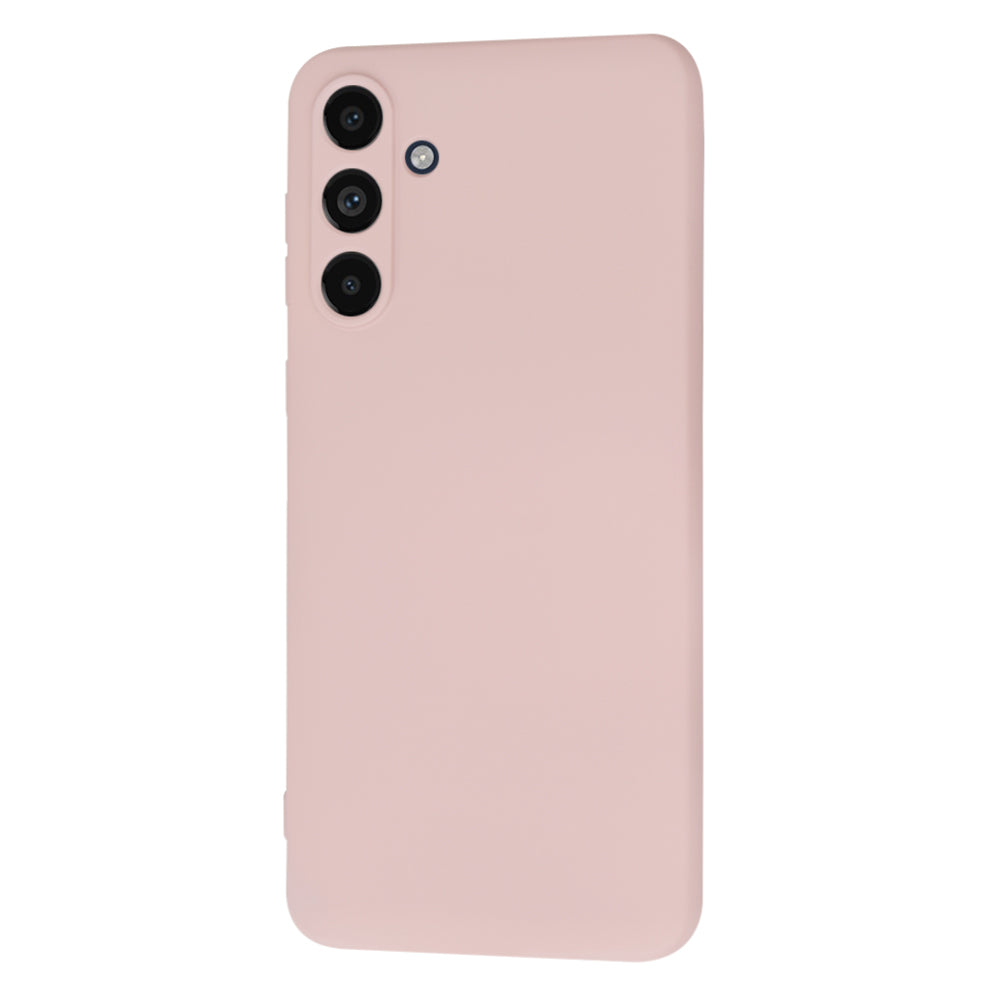 Husa de protectie Techsuit SoftFlex compatibila cu Samsung Galaxy M55, acoperire spate, roz pudra