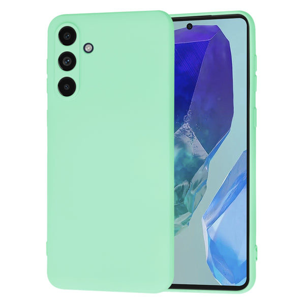 Husa de protectie Techsuit SoftFlex compatibila cu Samsung Galaxy M55, acoperire spate, verde menta