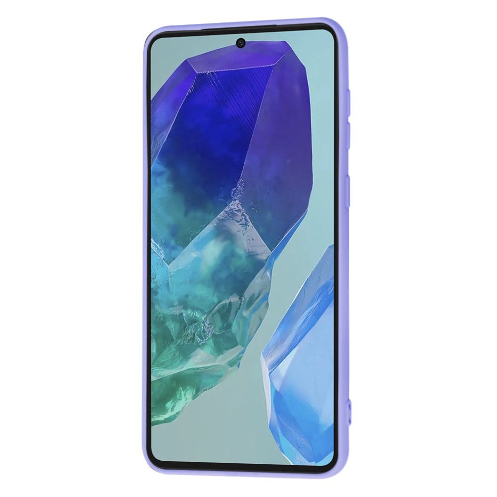 Husa de protectie Techsuit SoftFlex compatibila cu Samsung Galaxy M55, acoperire spate, violet