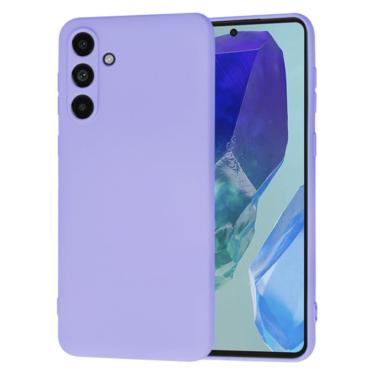 Husa de protectie Techsuit SoftFlex compatibila cu Samsung Galaxy M55, acoperire spate, violet
