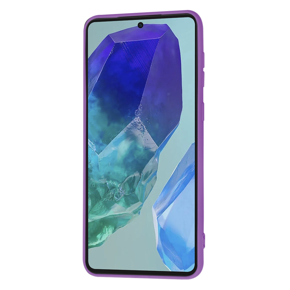 Husa de protectie Techsuit SoftFlex compatibila cu Samsung Galaxy M55, acoperire spate, mov