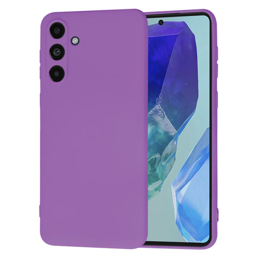 Husa de protectie Techsuit SoftFlex compatibila cu Samsung Galaxy M55, acoperire spate, mov