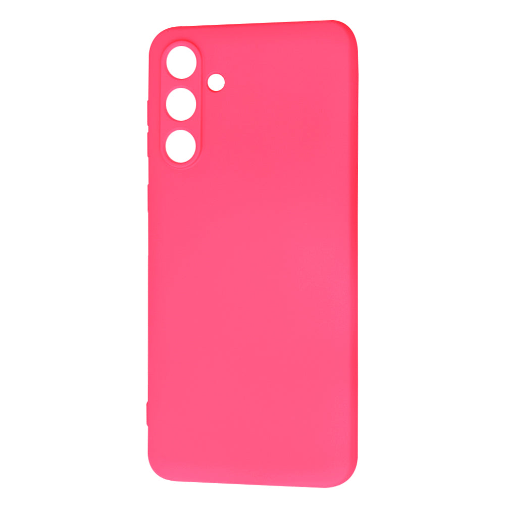 Husa de protectie Techsuit SoftFlex compatibila cu Samsung Galaxy M55, acoperire spate, roz neon