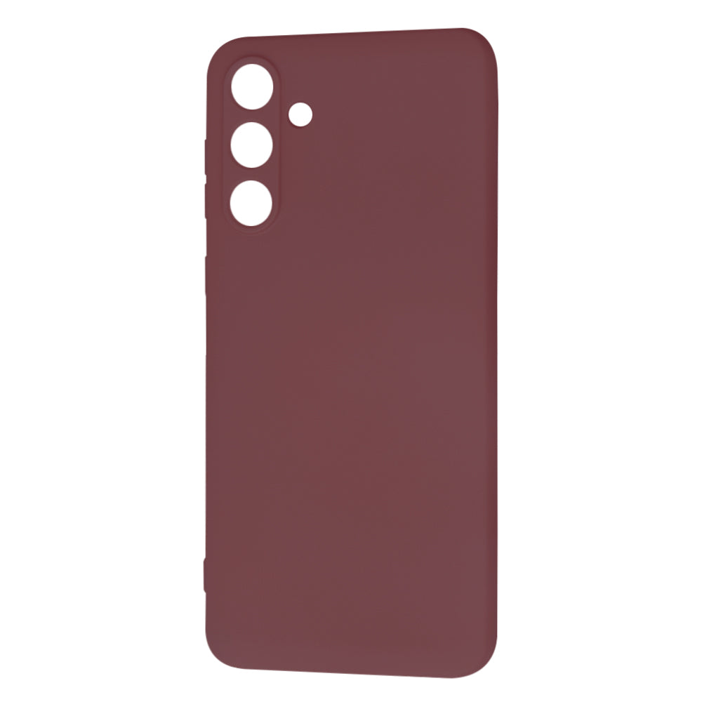 Husa de protectie Techsuit SoftFlex compatibila cu Samsung Galaxy M55, acoperire spate, visiniu