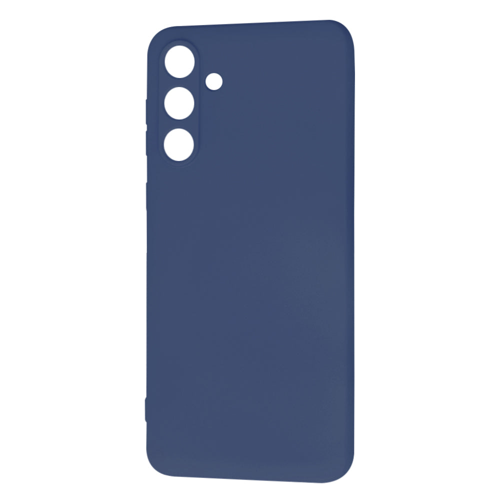 Husa de protectie Techsuit SoftFlex compatibila cu Samsung Galaxy M55, acoperire spate, albastru inchis