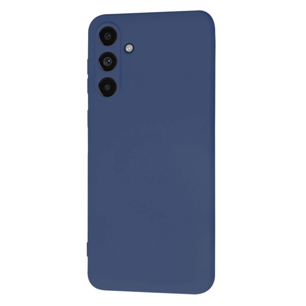 Husa de protectie Techsuit SoftFlex compatibila cu Samsung Galaxy M55, acoperire spate, albastru inchis