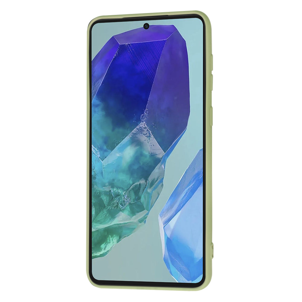 Husa de protectie Techsuit SoftFlex compatibila cu Samsung Galaxy M55, acoperire spate, verde kaki