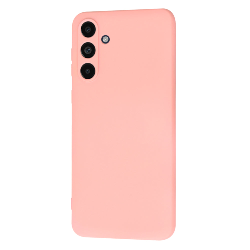 Husa de protectie Techsuit SoftFlex compatibila cu Samsung Galaxy M55, acoperire spate, roz deschis