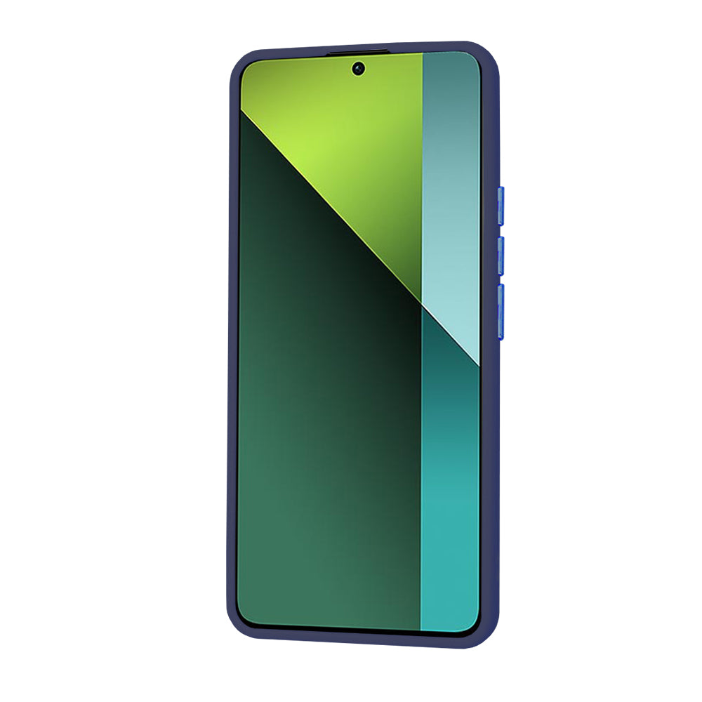 Husa de protectie Techsuit HaloFrost Series compatibila cu Xiaomi Redmi Note 13 Pro 5G , acoperire spate, albastru inchis