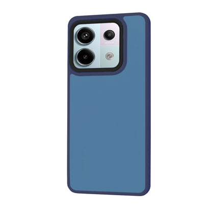 Husa de protectie Techsuit HaloFrost Series compatibila cu Xiaomi Redmi Poco X6 , acoperire spate, albastru inchis