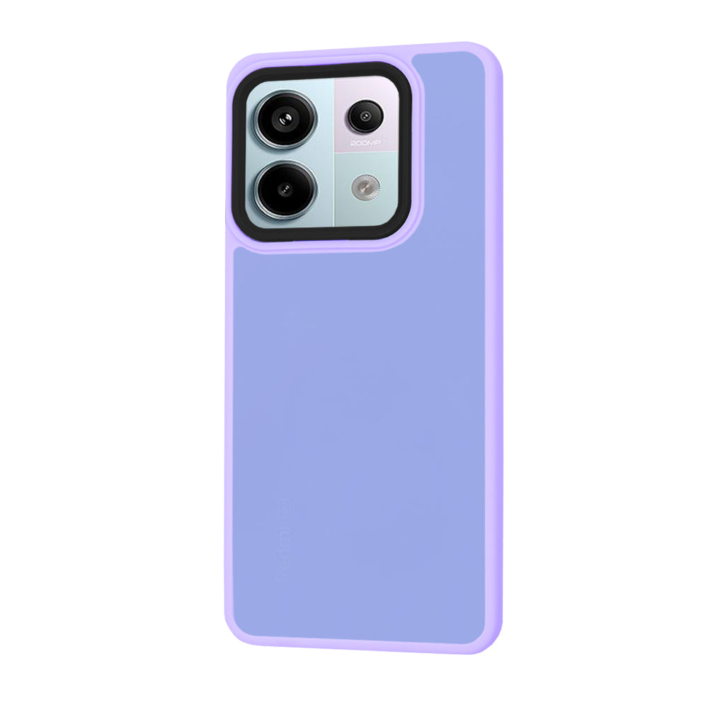 Husa de protectie Techsuit HaloFrost Series compatibila cu Xiaomi Redmi Note 13 Pro 5G , acoperire spate, mov deschis