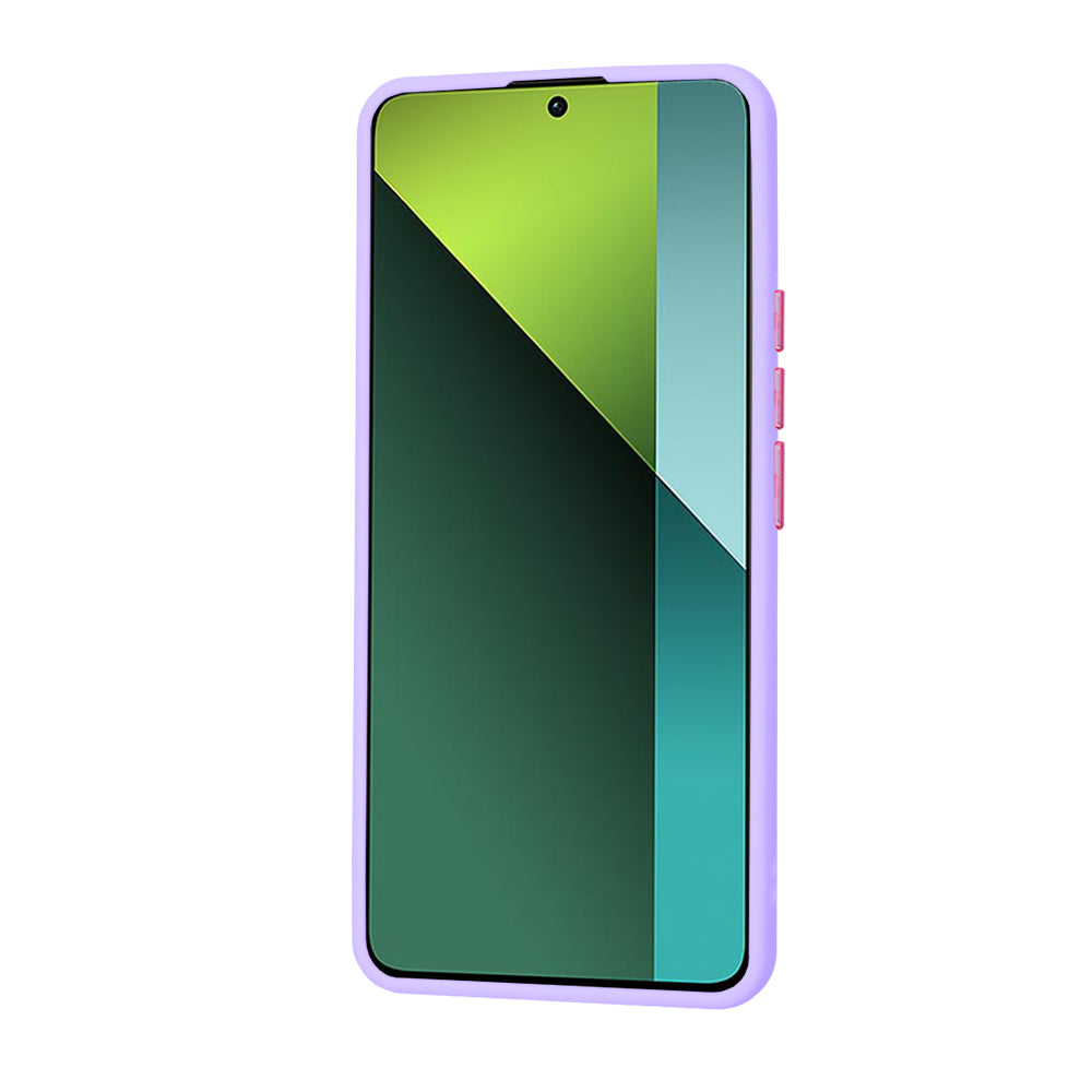 Husa de protectie Techsuit HaloFrost Series compatibila cu Xiaomi Redmi Note 13 Pro 5G , acoperire spate, mov deschis