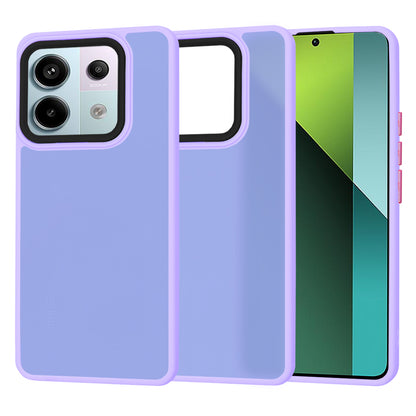 Husa de protectie Techsuit HaloFrost Series compatibila cu Xiaomi Redmi Poco X6 , acoperire spate, mov deschis