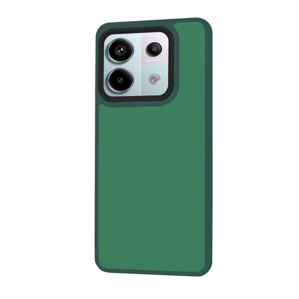 Husa de protectie Techsuit HaloFrost Series compatibila cu Xiaomi Redmi Note 13 Pro 5G , acoperire spate, verde inchis