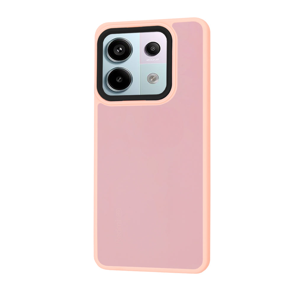 Husa de protectie Techsuit HaloFrost Series compatibila cu Xiaomi Redmi Note 13 Pro 5G , acoperire spate, roz