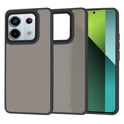 Husa de protectie Techsuit HaloFrost Series compatibila cu Xiaomi Redmi Poco X6 , acoperire spate, negru