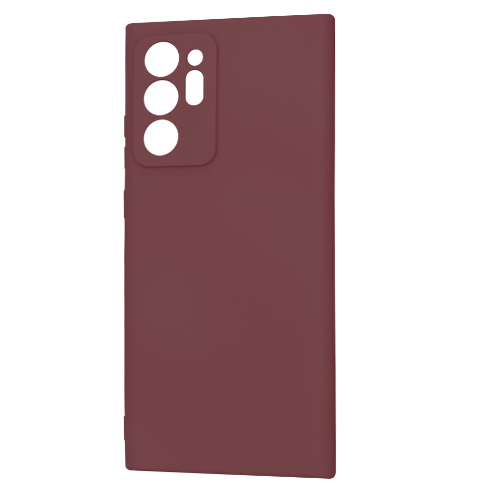 Husa de protectie Techsuit SoftFlex compatibila cu Samsung Galaxy Note 20 Ultra, acoperire spate, visiniu
