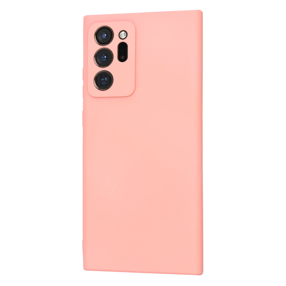 Husa de protectie Techsuit SoftFlex compatibila cu Samsung Galaxy Note 20 Ultra, acoperire spate, roz deschis