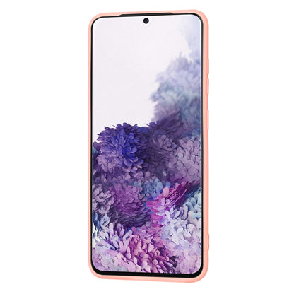 Husa de protectie Techsuit SoftFlex compatibila cu Samsung Galaxy S20, acoperire spate, roz deschis