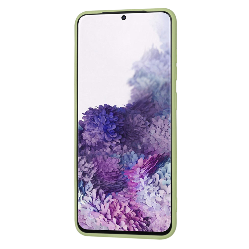 Husa de protectie Techsuit SoftFlex compatibila cu Samsung Galaxy S20, acoperire spate, verde kaki