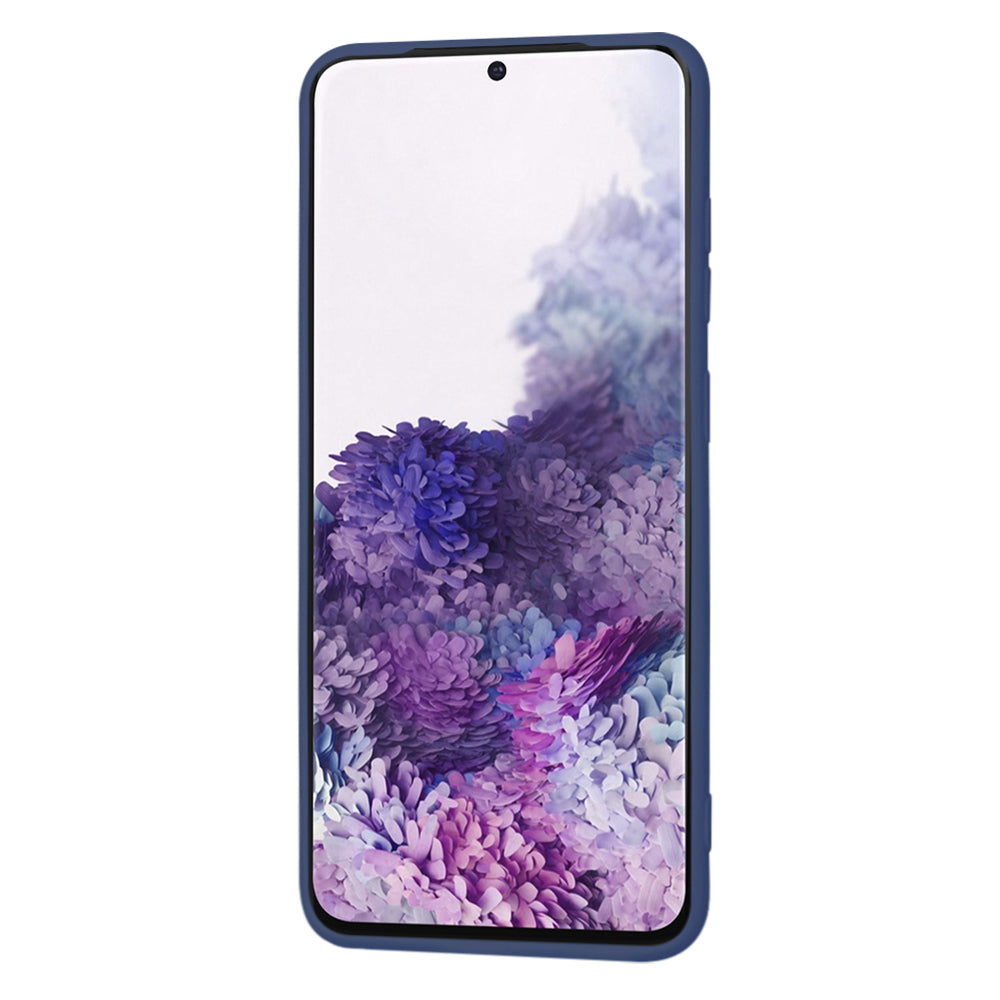 Husa de protectie Techsuit SoftFlex compatibila cu Samsung Galaxy S20, acoperire spate, albastru inchis
