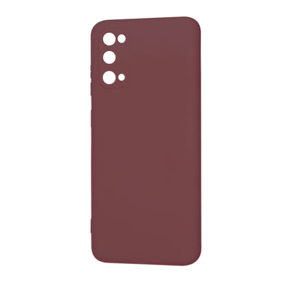 Husa de protectie Techsuit SoftFlex compatibila cu Samsung Galaxy S20, acoperire spate, visiniu
