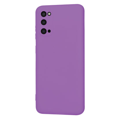 Husa de protectie Techsuit SoftFlex compatibila cu Samsung Galaxy S20 5G, acoperire spate, mov