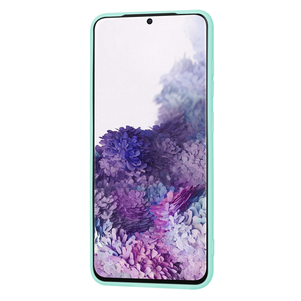 Husa de protectie Techsuit SoftFlex compatibila cu Samsung Galaxy S20 5G, acoperire spate, albastru deschis